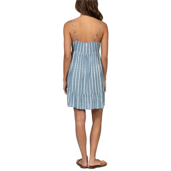 Hurley Womens Dev A-line Dress, Blue, NWT - Picture 2 of 2